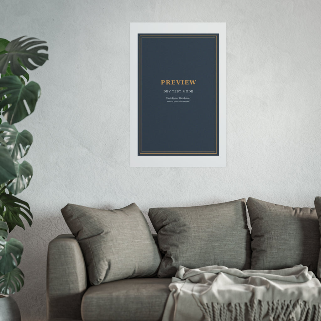 test Vintage Poster