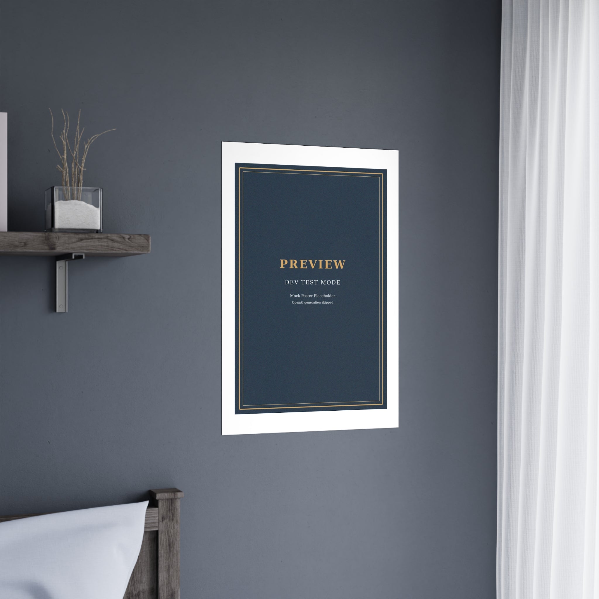 test 10 Vintage Poster