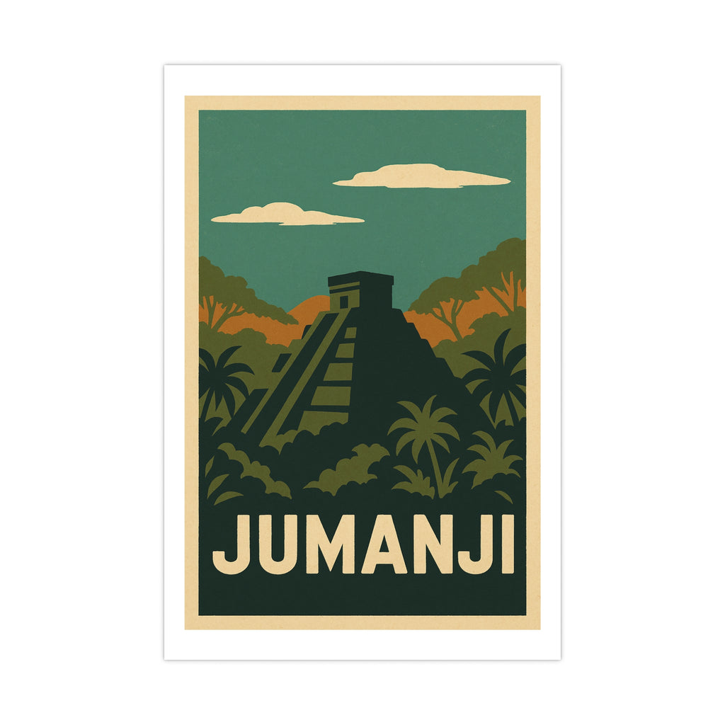 Jumanji Vintage Poster — graphic (12x18)