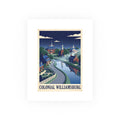 Colonial williamsburg Vintage Poster — cool (8x10)