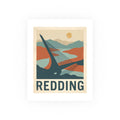 redding Vintage Poster — graphic (8x10)