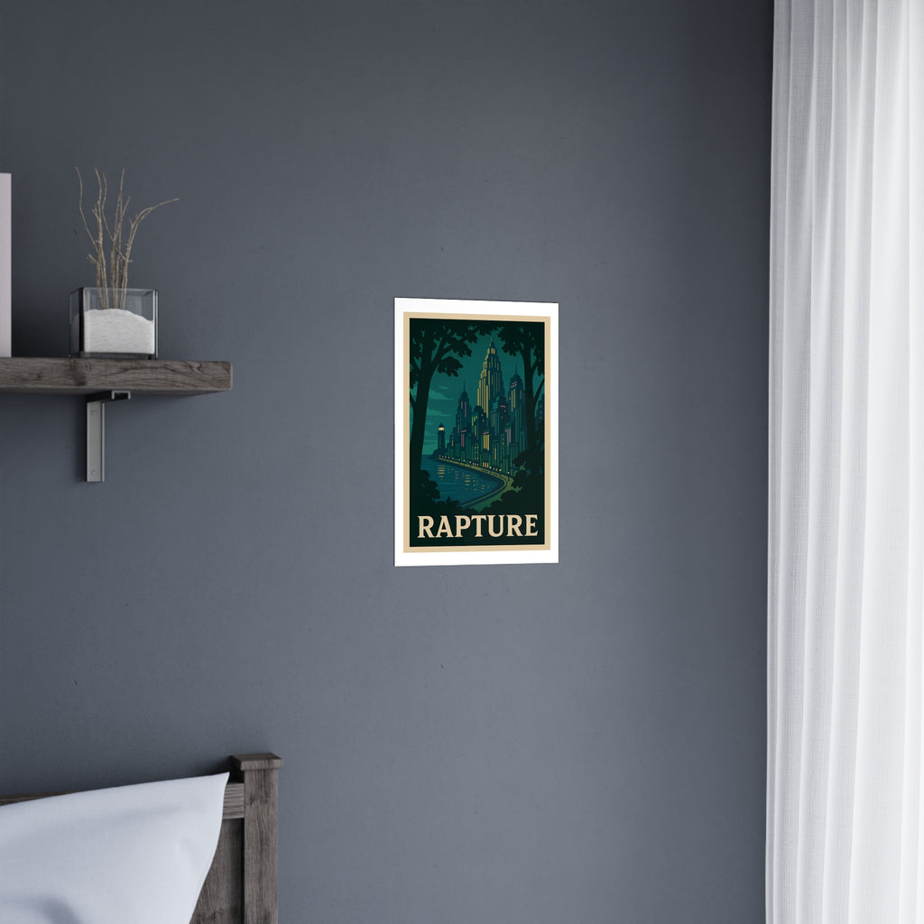 Rapture Vintage Poster — Cool · Crisp Morning (12x18)