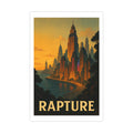 Rapture Vintage Poster — warm (12x18)
