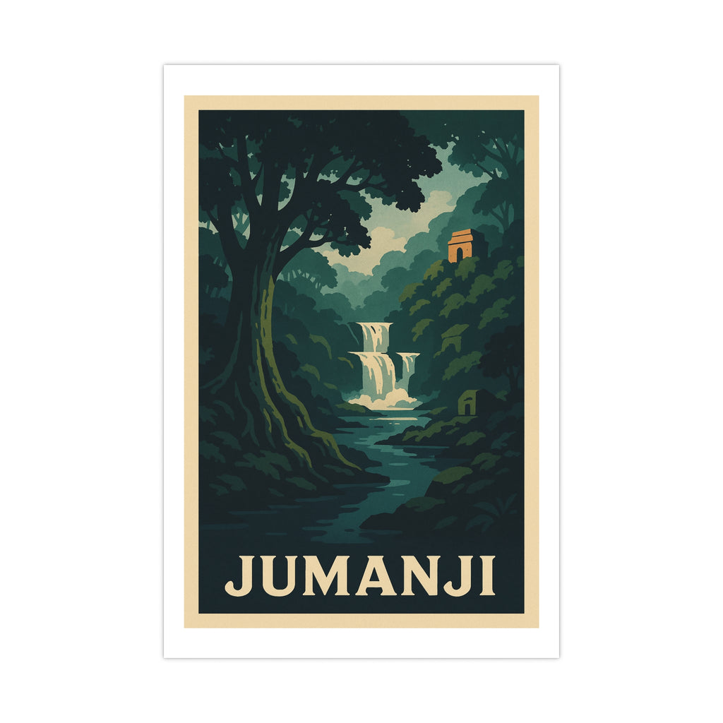 Jumanji Vintage Poster — cool (12x18)