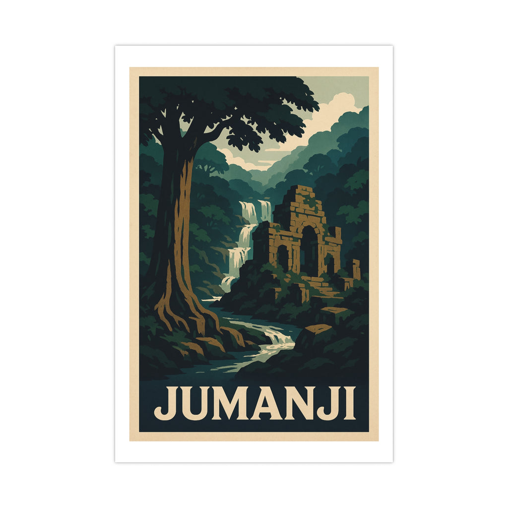 Jumanji Vintage Poster — cool (12x18)