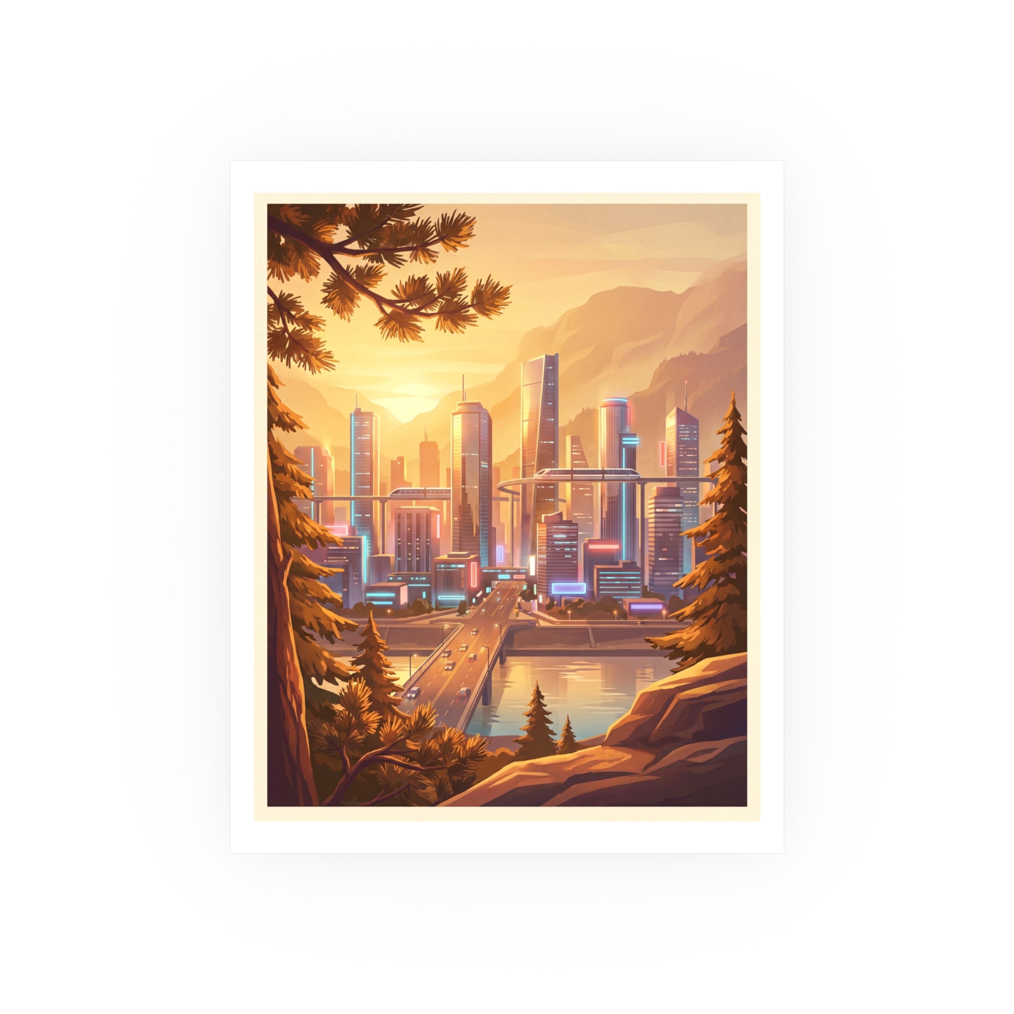 Custom Warm Poster