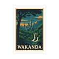 Wakanda Vintage Poster — cool (12x18)