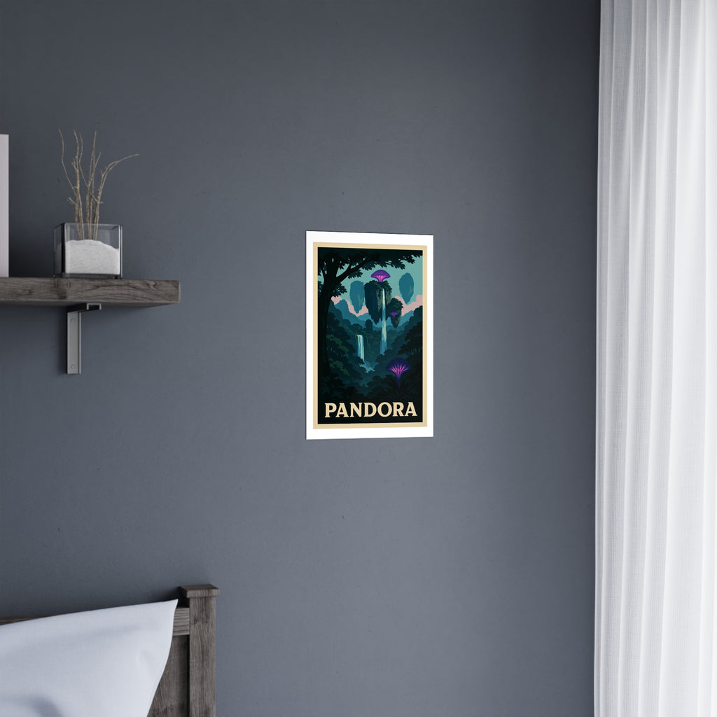 Pandora Vintage Poster — Cool · Crisp Morning (12x18)