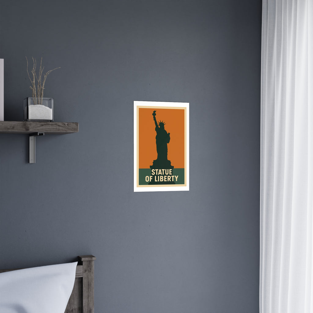 Statue of Liberty Vintage Poster — graphic (12x18)