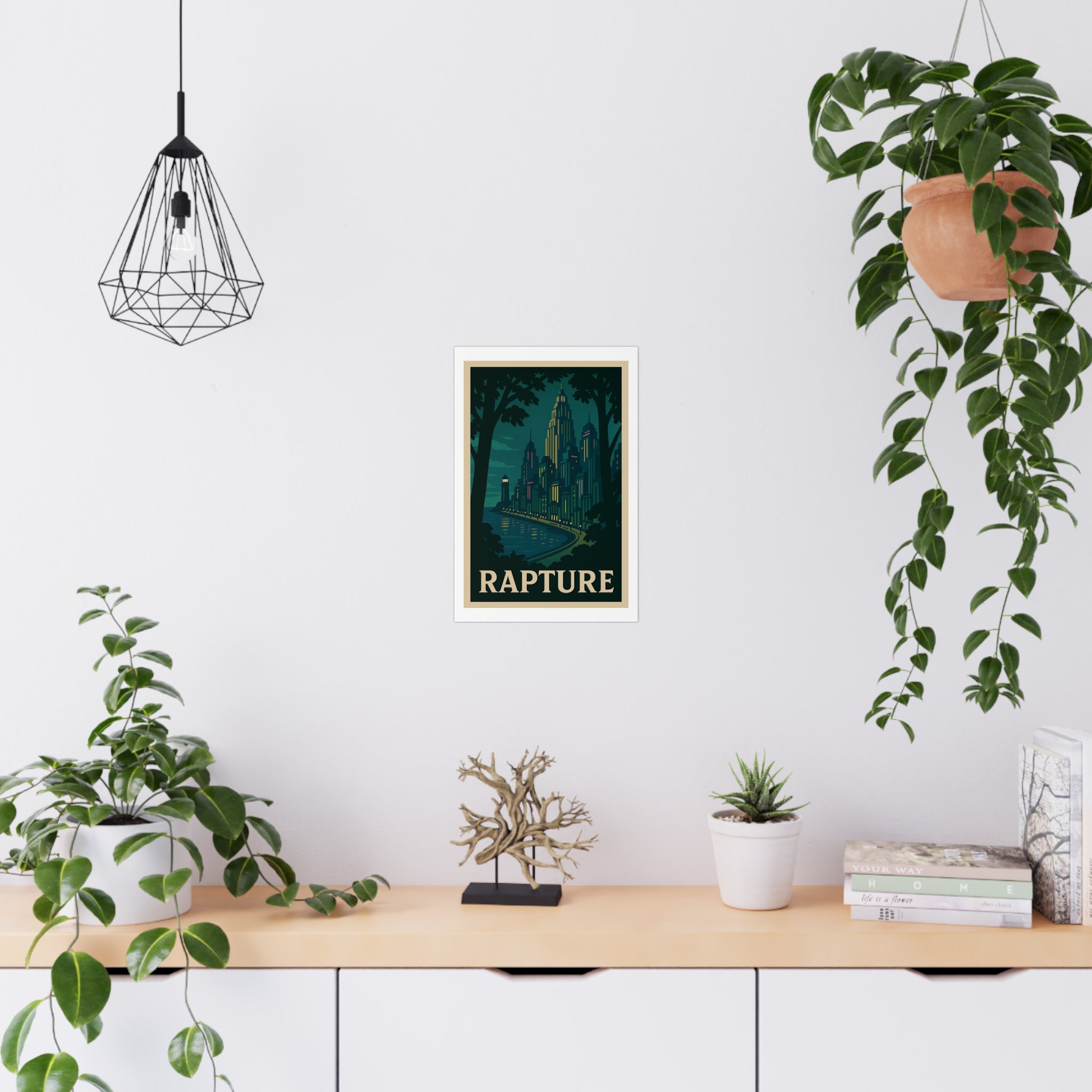 Rapture Vintage Poster — Cool · Crisp Morning (12x18)