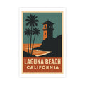 Laguna beach California Vintage Poster — graphic (12x18)