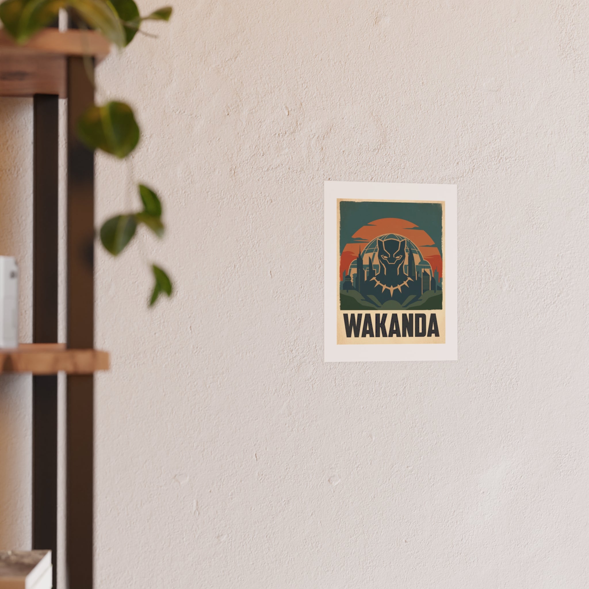 Wakanda Vintage Poster — graphic (8x10)