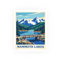 mammoth lakes Vintage Poster