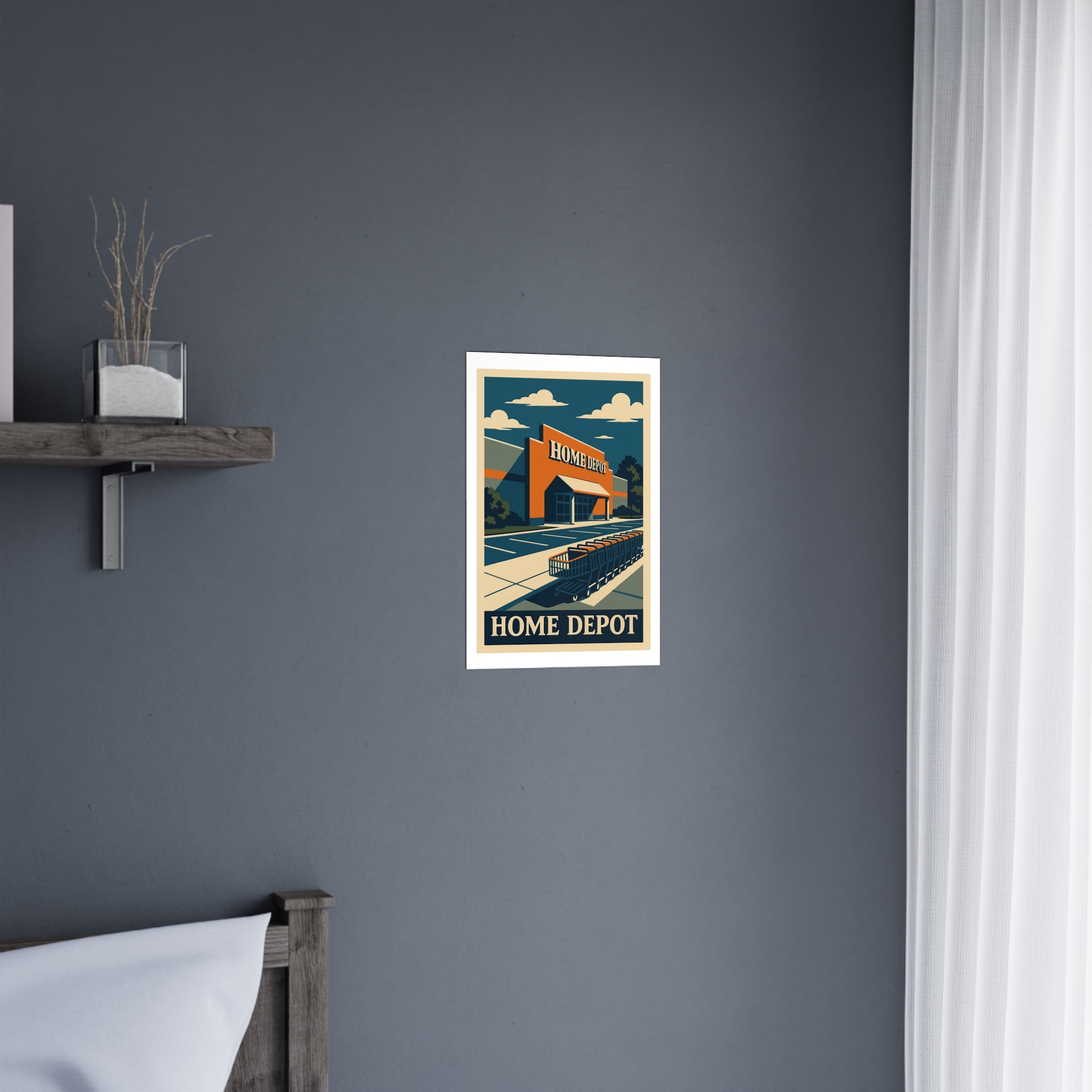 Home Depot Vintage Poster — cool (12x18)