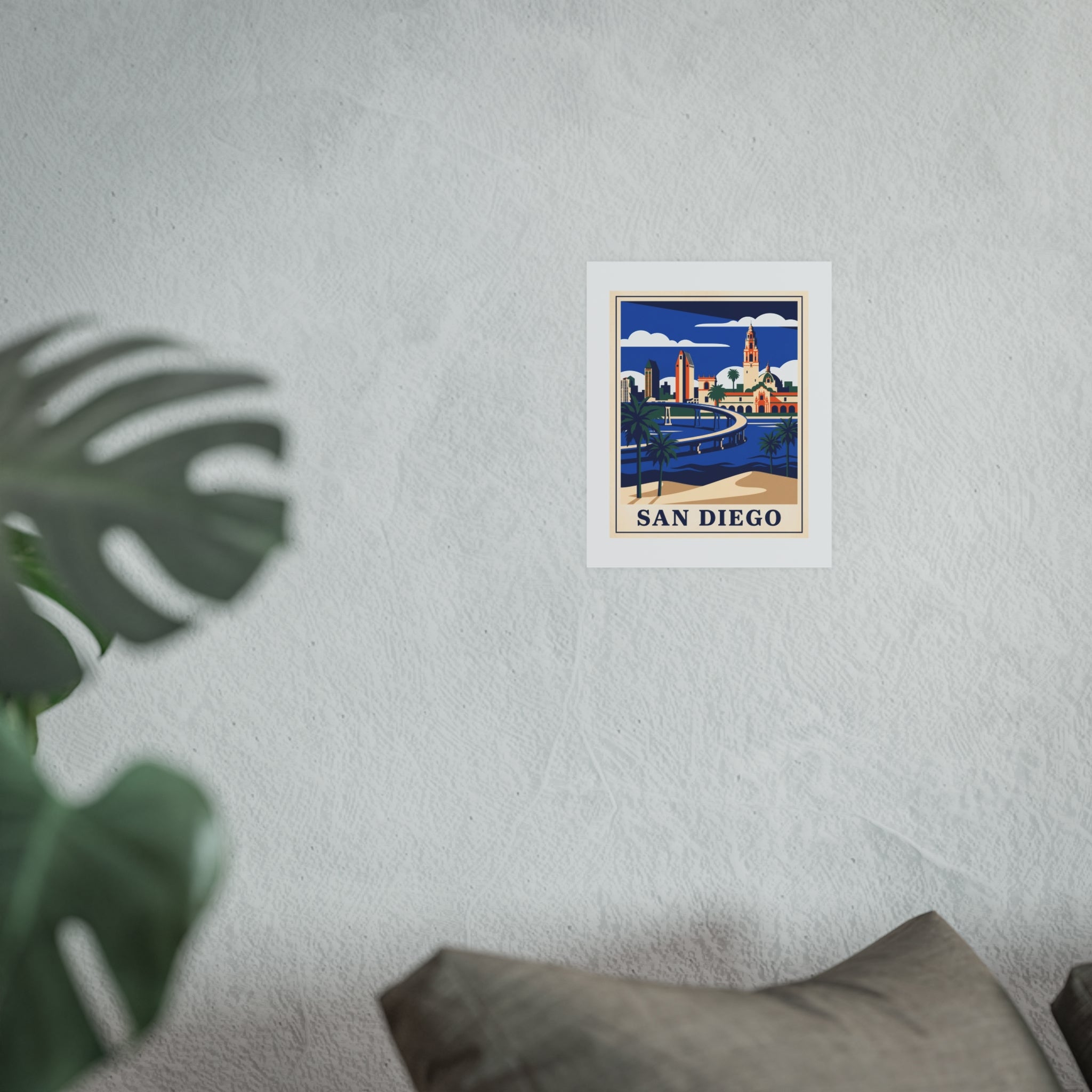 san diego Vintage Poster — cool (8x10)