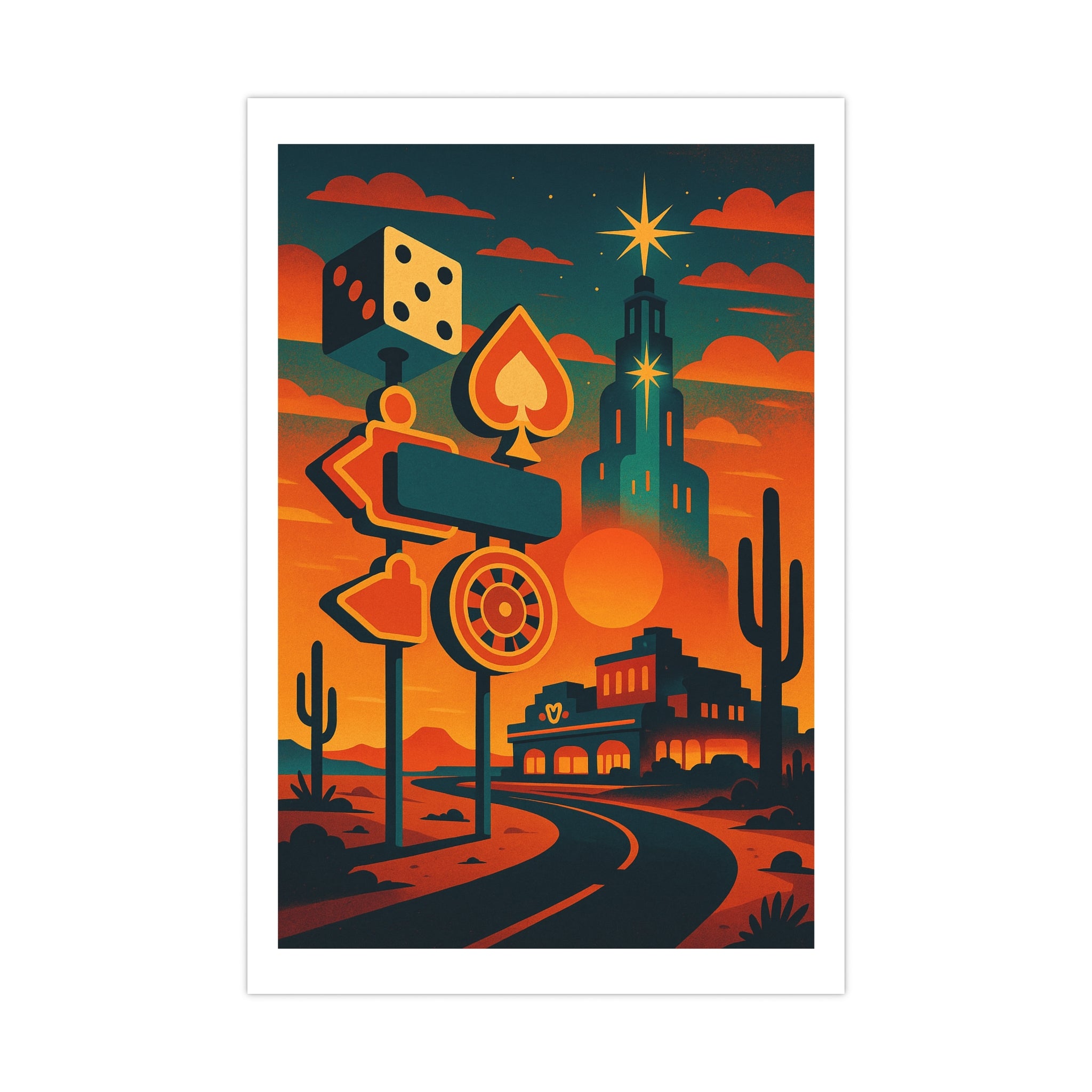 fallout Vintage Poster — graphic (12x18)