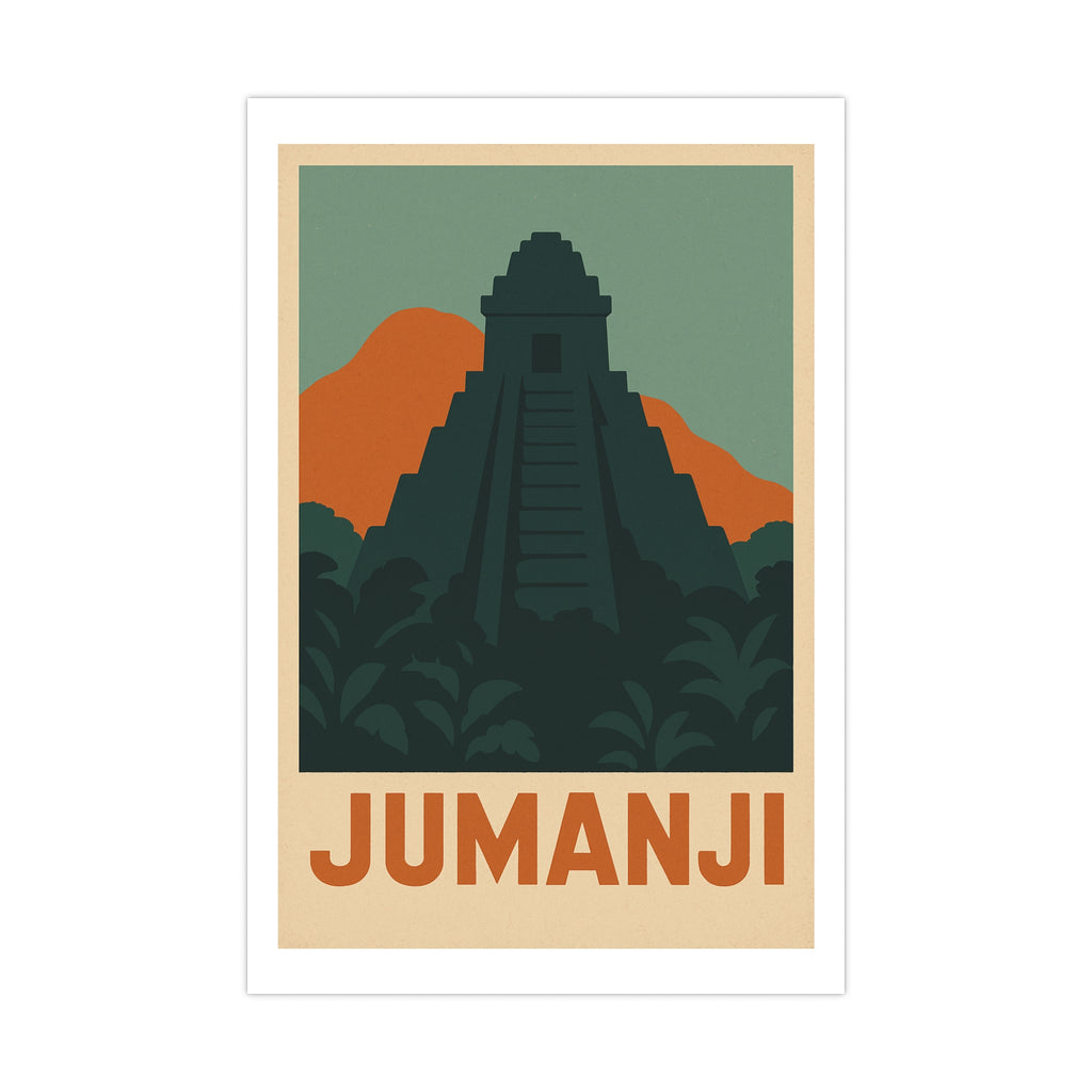 Jumanji Vintage Poster — Graphic · Heritage (12x18)