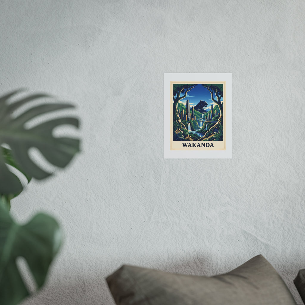 Wakanda Vintage Poster — cool (8x10)