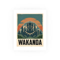 Wakanda Vintage Poster — graphic (8x10)