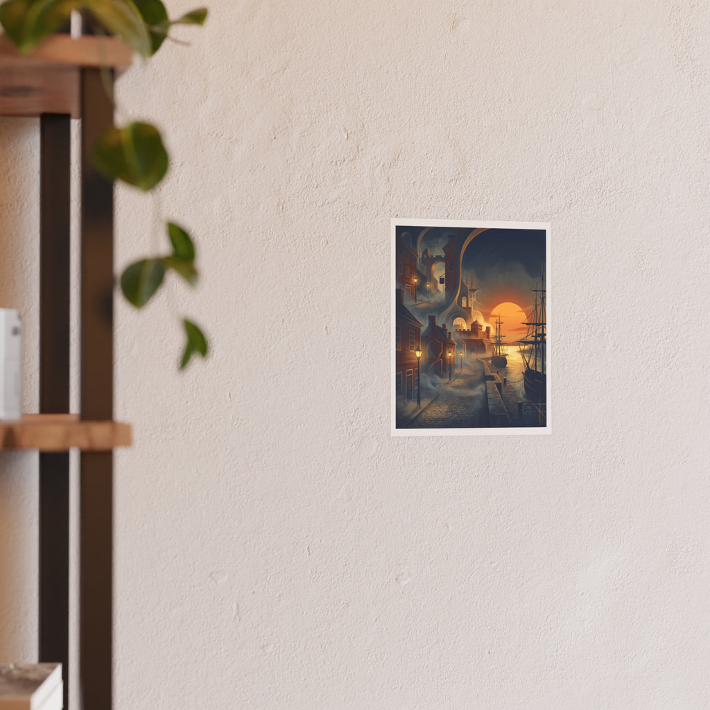 Jamestown Vintage Poster — graphic (8x10)