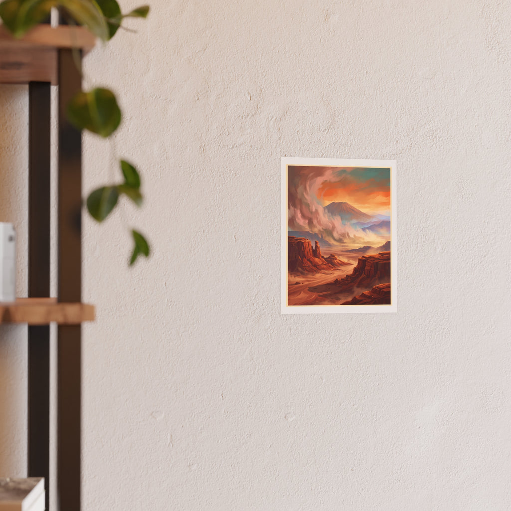 Mars Vintage Poster
