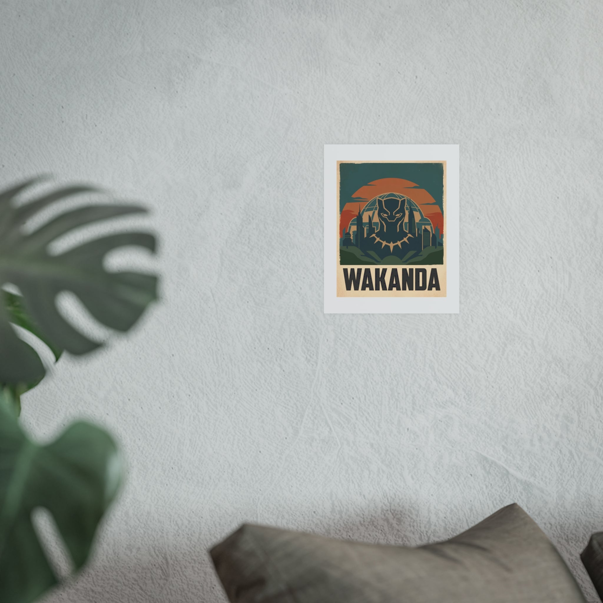 Wakanda Vintage Poster — graphic (8x10)