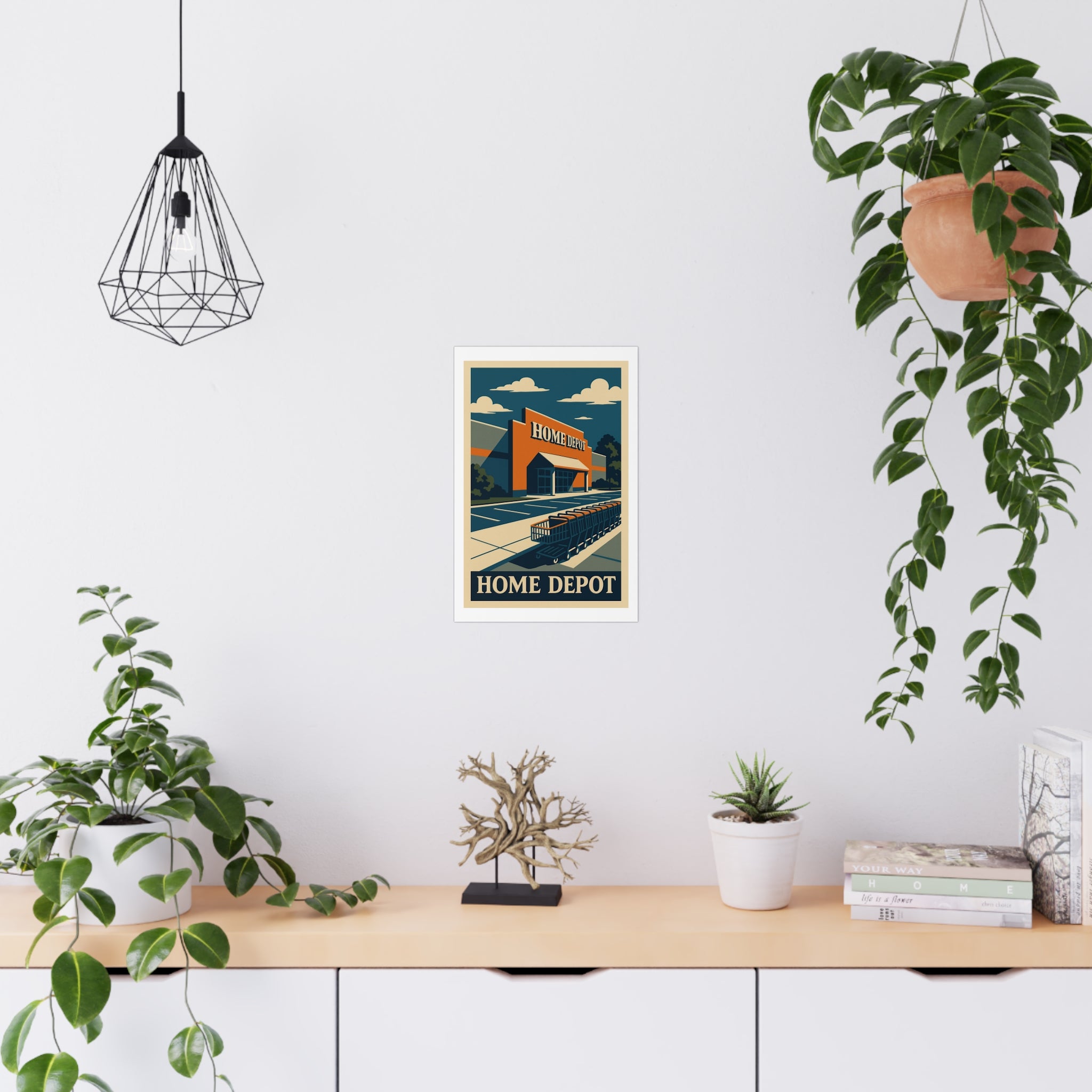 Home Depot Vintage Poster — cool (12x18)