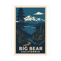 big bear california Vintage Poster — Cool · Crisp Morning (18x24)