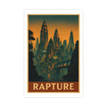 Rapture Vintage Poster — warm (12x18)