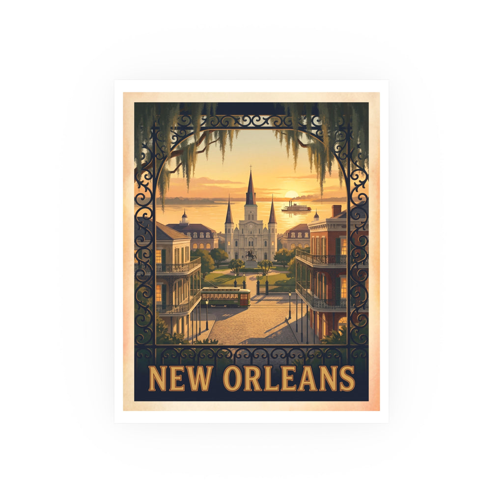new orleans Vintage Poster
