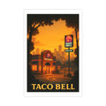 Taco bell Vintage Poster — warm (12x18)