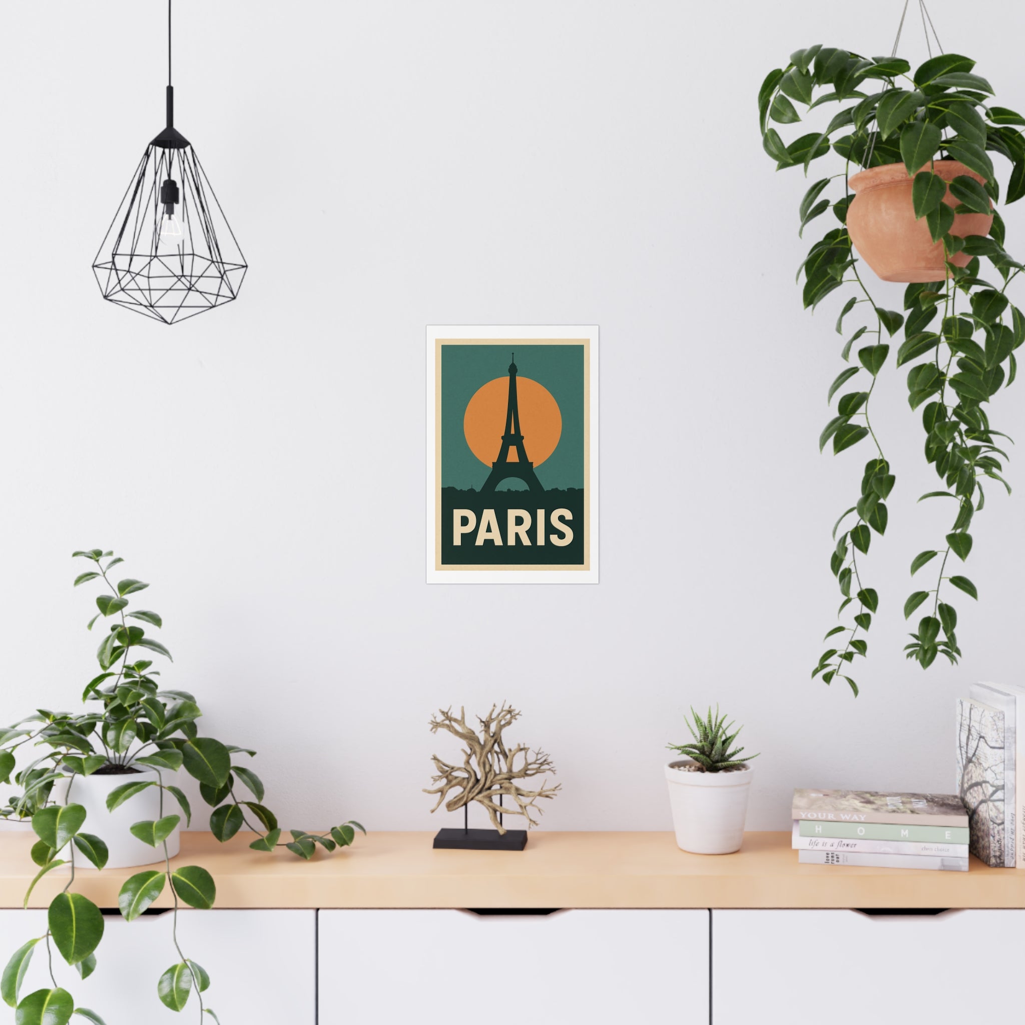 paris Vintage Poster — Graphic · Bold Vintage (12x18)