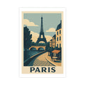 paris Vintage Poster — Cool · Crisp Morning (12x18)