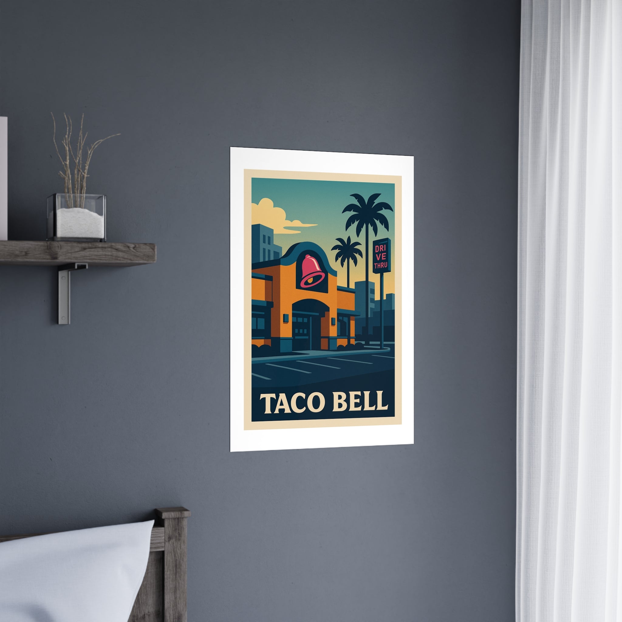 Taco bell Vintage Poster — Cool · Crisp Morning (20x30)
