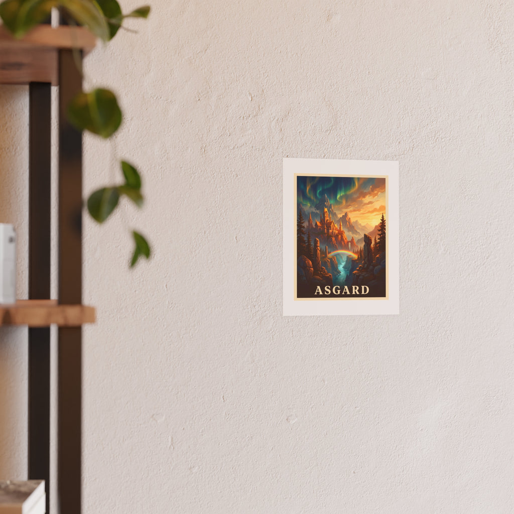 asgard Vintage Poster — warm (8x10)