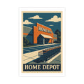 Home Depot Vintage Poster — cool (12x18)
