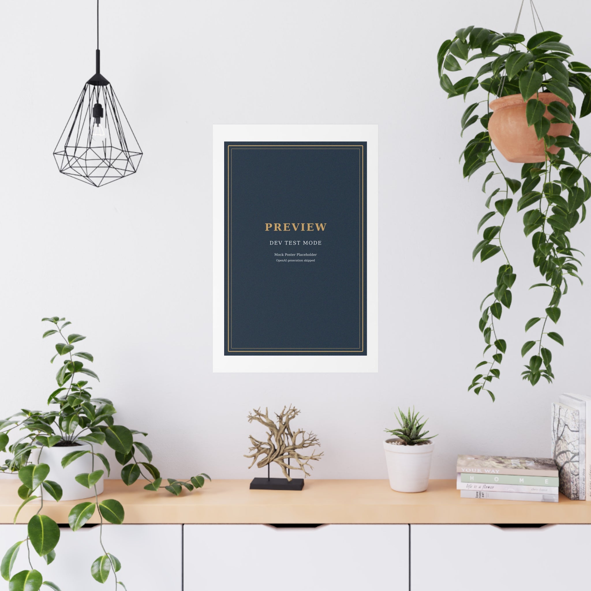 test Vintage Poster