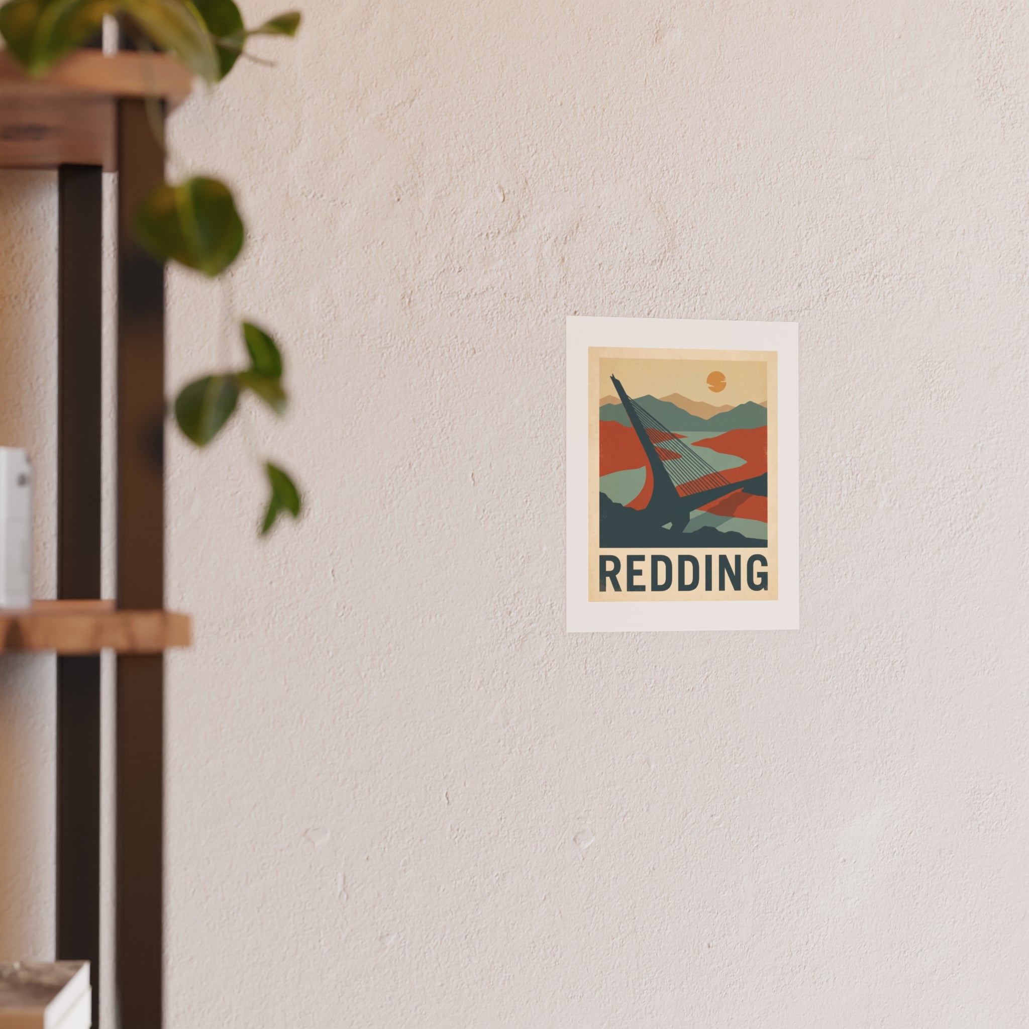 redding Vintage Poster — graphic (8x10)