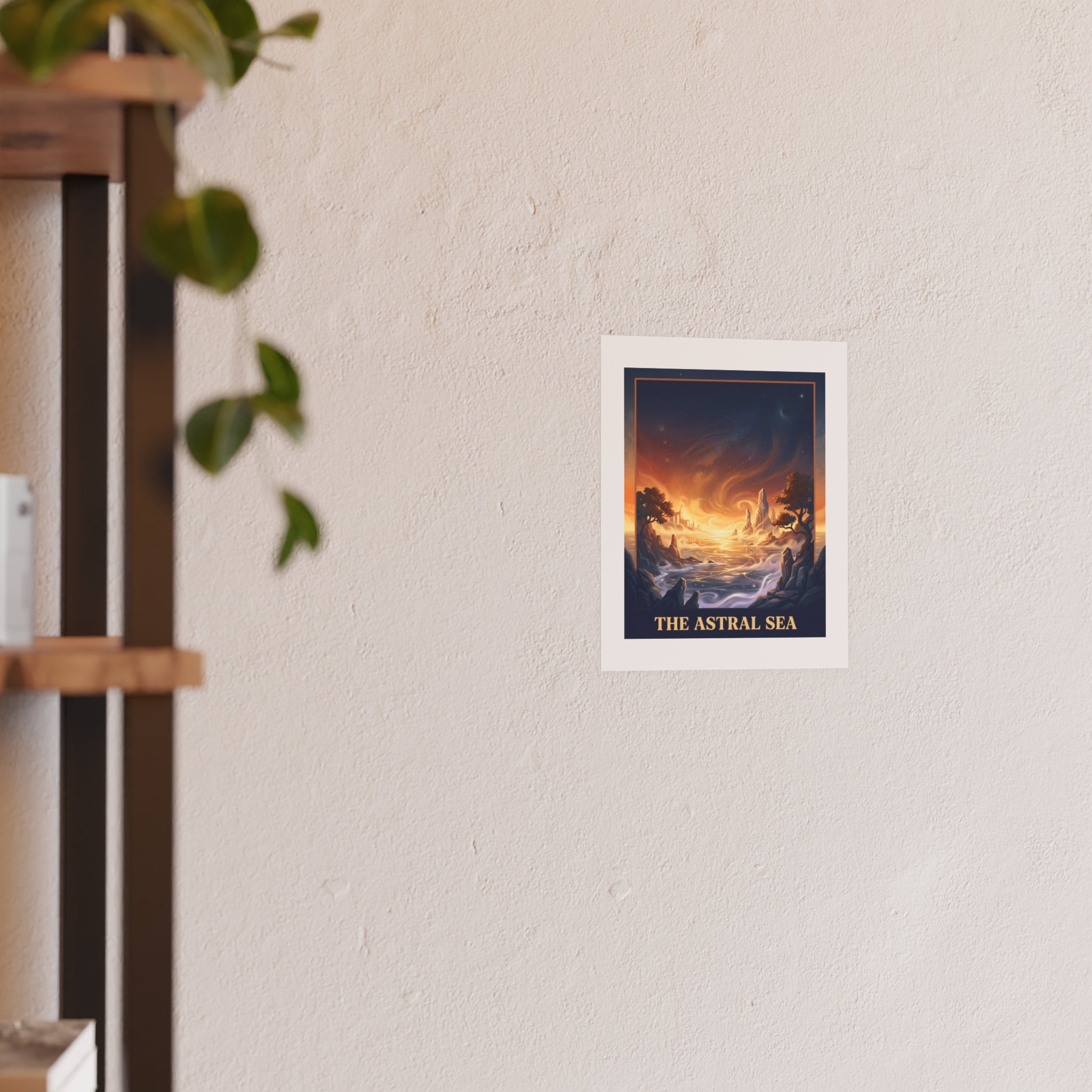 The astral sea Vintage Poster — warm (8x10)