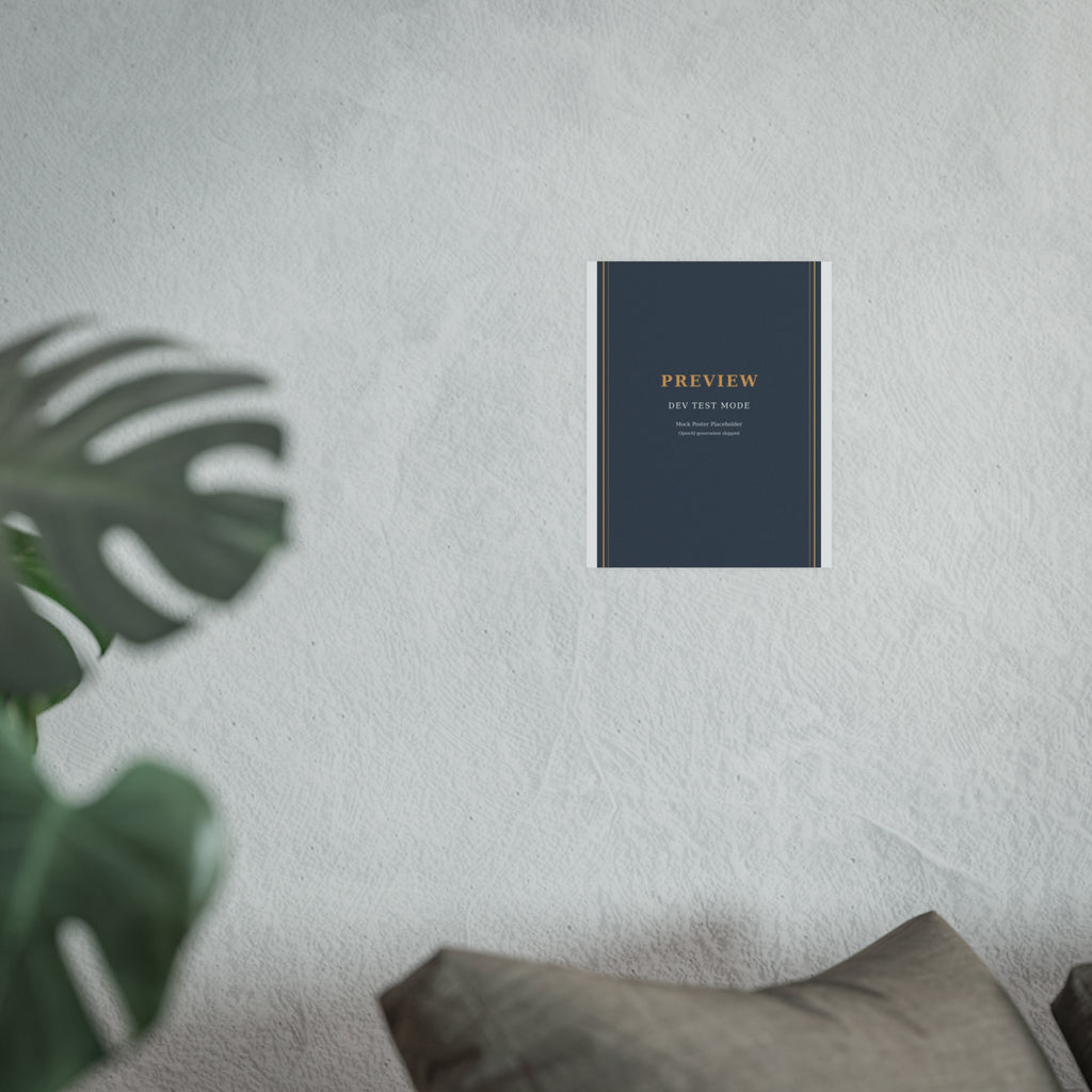 test 20 Vintage Poster