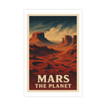 mars the planet Vintage Poster — Cool · Crisp Morning (12x18)