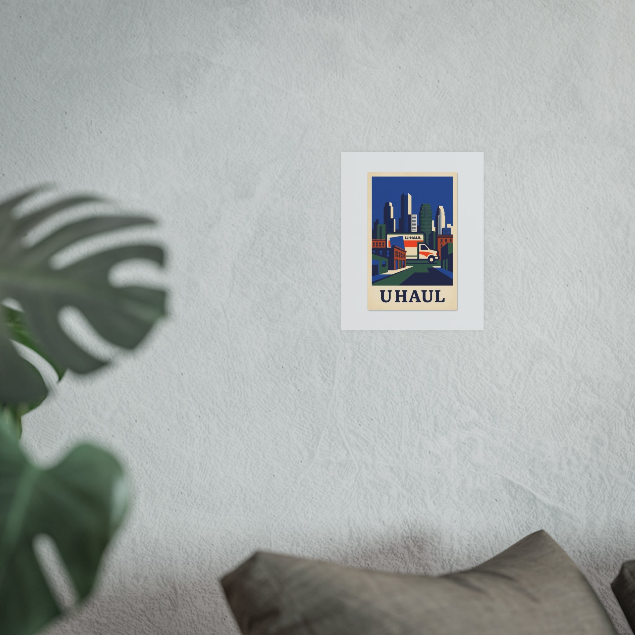 uhaul Vintage Poster — cool (8x10)